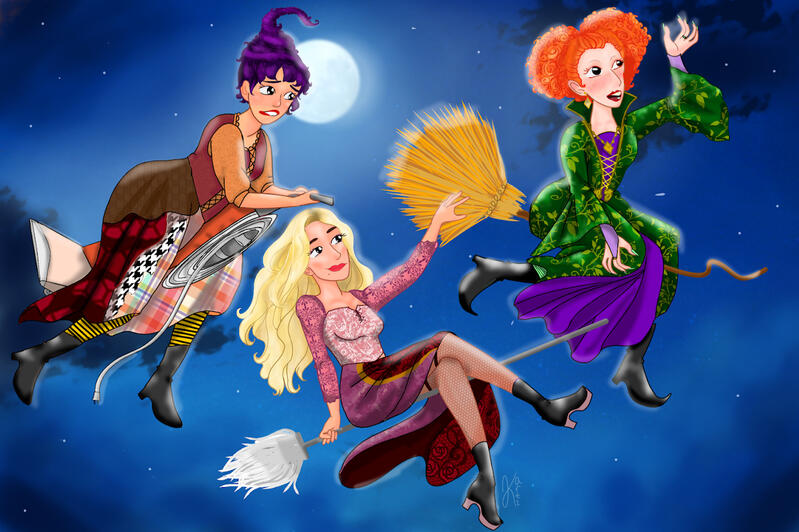 fan art of Hocus Pocus